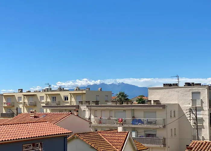 Appart T2 Calme - Centre De Canet - Parking - Clim