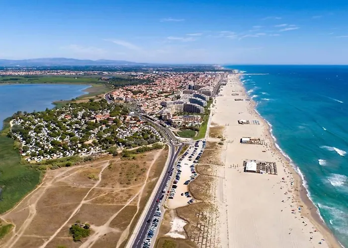 Appart T2 Calme - Centre De Canet - Parking - Clim